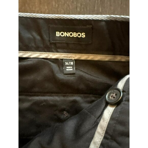 Bonobos Wednesday Blue Houndstooth Slim Fit Men's Golf Pants Size 34x30 - Picture 3 of 10